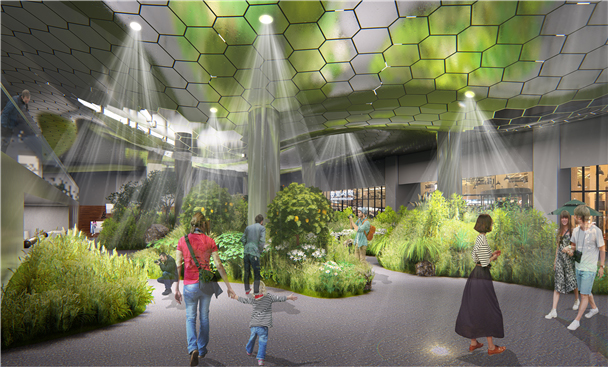ソウル市、チョンガク駅地下の空きスペースを「太陽光庭園」として再生