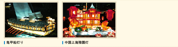 亀甲船灯り, 中国上海豫園灯