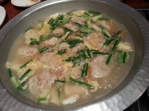 寒波なので、やっぱり韓国料理ヽ(*´∀｀)ノ
