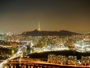 ソウル・ヨイドの63ビルディングから見た夜景に写真を撮りまくるほど感動！