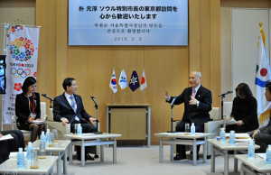 パク・ウォンスン(朴元淳)市長 東京都知事と「都市安全」など6分野で協力共同宣言