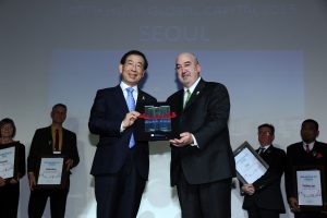 ソウル市「グローバル最優秀環境都市賞」受賞