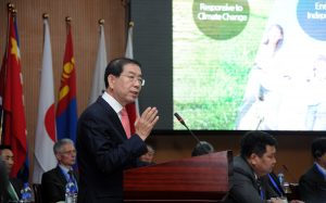 パク・ウォンスン市長 モンゴルで「北東アジア都市共同体」提案