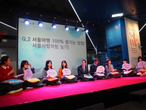 서울시장님과 토크쇼 ソウル市長とトークショー
