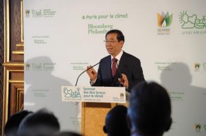 パク市長 仏パリで気候会議