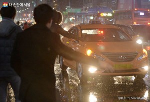 ソウル市チョンノ（鍾路）一帯「タクシーハッピーゾーン」運営
