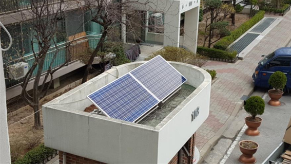 ソウル市、小規模共同住宅の警備室にミニ太陽光発電を無償提供