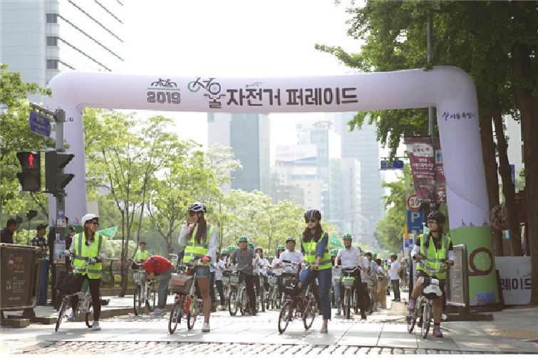 ソウル市、ハンガン(漢江)自転車ライディングをともに楽しむ1,000人の市民参加者を先着順募集
