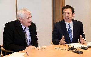 ソウル市長、ティム・ダンロップと「労働」に関する対談を実施