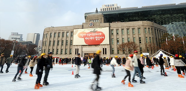 ソウル市所在、冬のおすすめ雪そりゲレンデ・スケート場