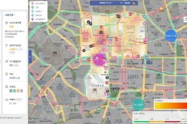 ソウル市、主な名所50か所について「リアルタイム都市データ」をひと目で