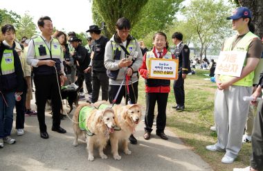 ソウル伴侶犬パトロール隊 発足式-2