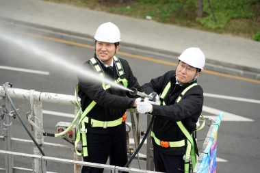 クァンファムン(光化門)広場イ・スンシン(李舜臣)将軍銅像 親水式-4