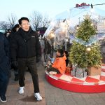 ロマンチックハンガン(漢江)クリスマスマーケット及びハンガン(漢江)雪そりゲレンデに訪問-3
