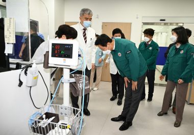医師団体のストライキと関連してソウル医療院の現場を訪問-3