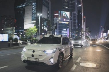 ソウル市、韓国初の自律走行深夜タクシーを運行開始…未来のモビリティが江南の都心を走る