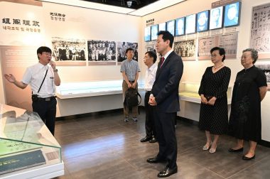 中国・重慶市の大韓民国臨時政府庁舎、重慶市規画展覧館の訪問-2