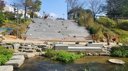 セゴクチョン(細谷川)水辺住居文化空間の様子