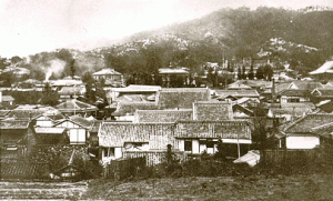 Yejang-dong area around 1920(This was a Japanese residence area)