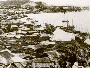 Yongsan and Han-gang(River) in the old days