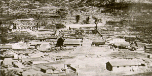 Myongdong area around 1880(The vacant area in the site for Myongdong cathedtal)