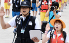 ソウル広場において大韓民国希望遠征隊の発足式を開催