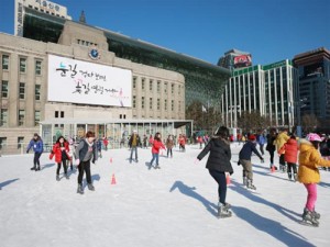 ソウル広場スケートリンク